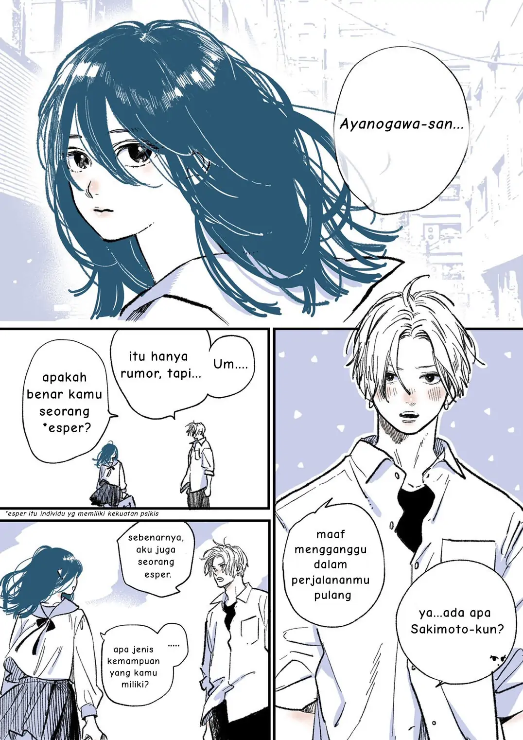 Married Espers' Love Beginnings-Chapter 1